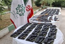 بازداشت 2 تروریست و کشف 109 قبضه سلاح جنگی در کرمانشاه