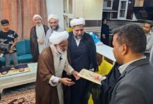 دیدار نماینده ولیفقیه در سپاه با خانواده شهدای جنگ اخیر در قشم