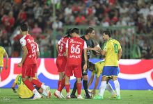 رفتار جنجالی کاپیتان صنعت نفت با هافبک پرسپولیس؛ تکرار حواشی در بازی‌های رو در رو