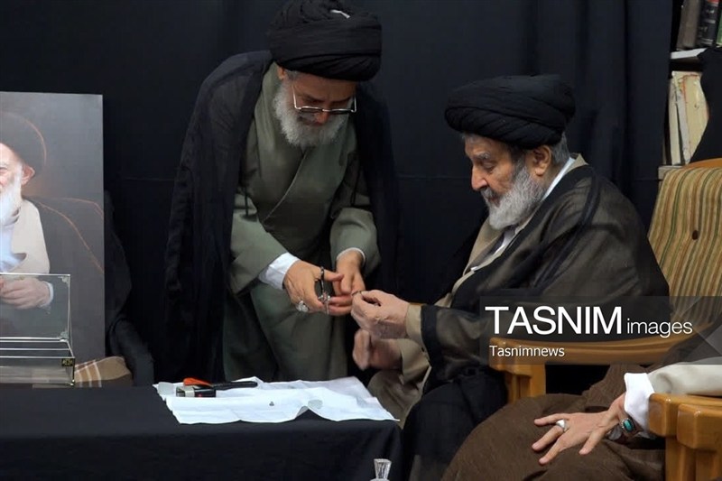 مهر آیتالله شبیریزنجانی شکسته شد+ عکس