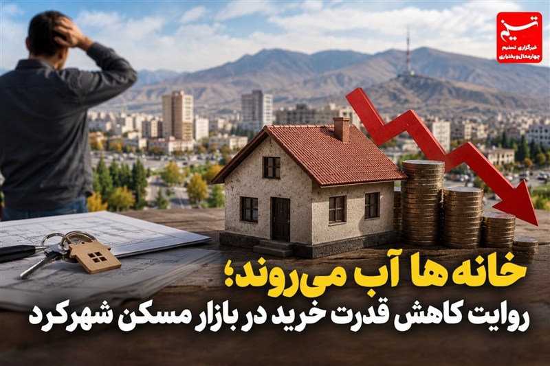 گزارش | خانه‌ها آب می‌روند؛ روایت کاهش قدرت خرید در بازار مسکن شهرکرد / اخبار چهارمحال و بختیاری - اخبار استانها