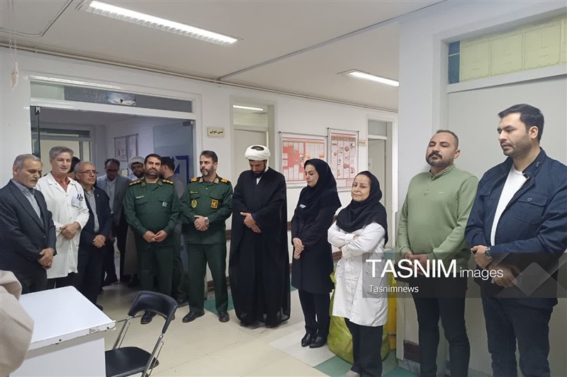 تجلیل فرمانده سپاه زنجان از مدافعان سلامت