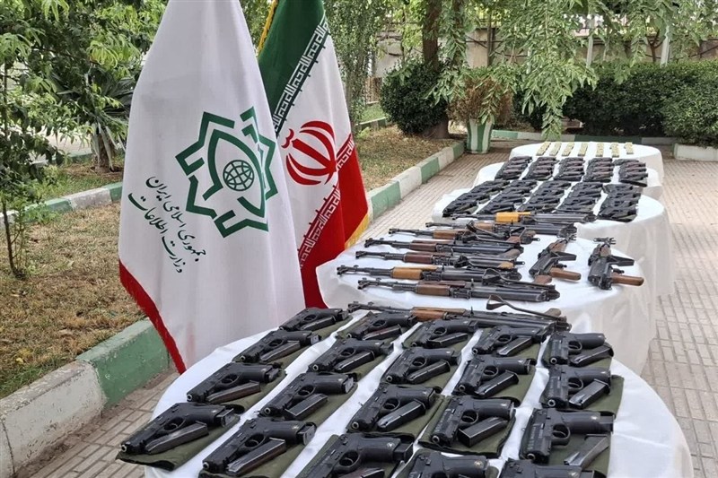 انهدام تیم قاچاق سلاح جنگی در کرمانشاه/ 109 قبضه سلاح کشف شد+تصویر
